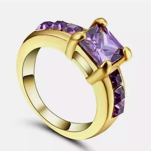 New Amethyst Gold Filled Ring.